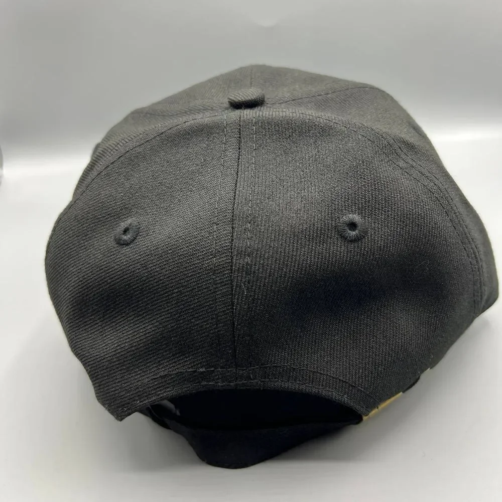 Las Vegas Raiders Hat Men Black Retro‎ Crown 9Fifty New Era Strap Back Cap New